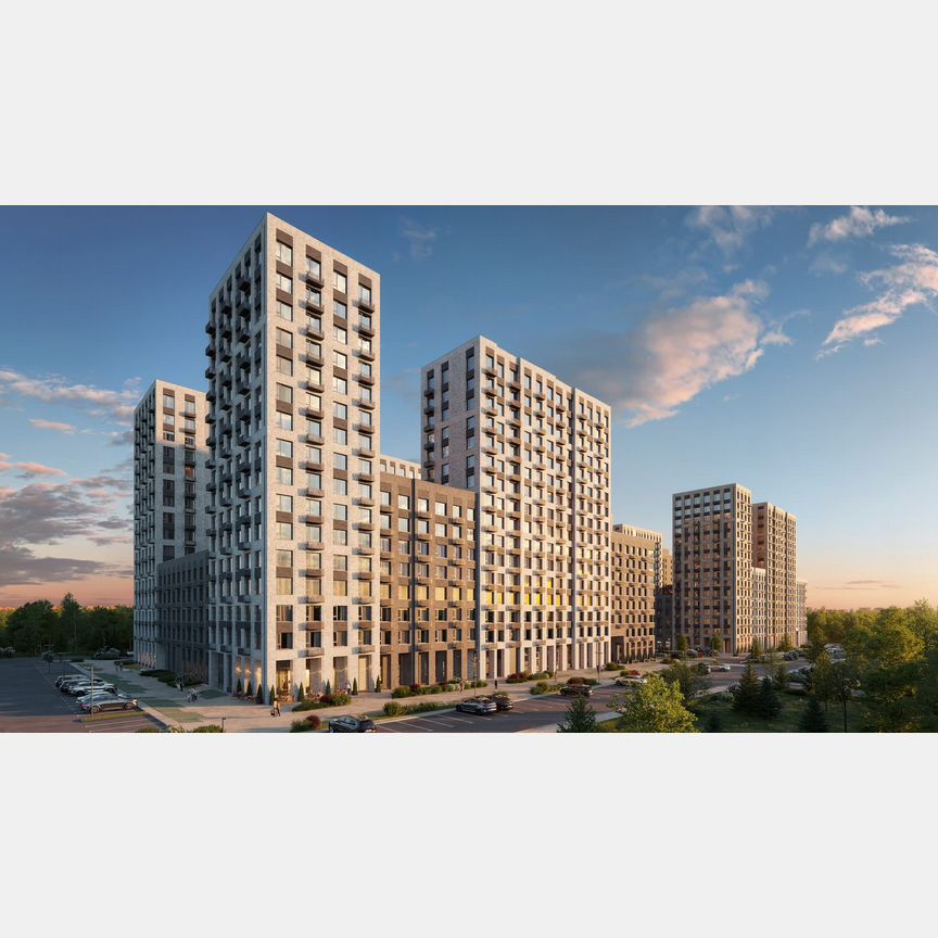 3-к. квартира, 59,5 м², 7/16 эт.