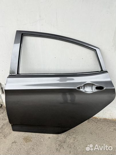Дверь задняя левая hyundai solaris 1