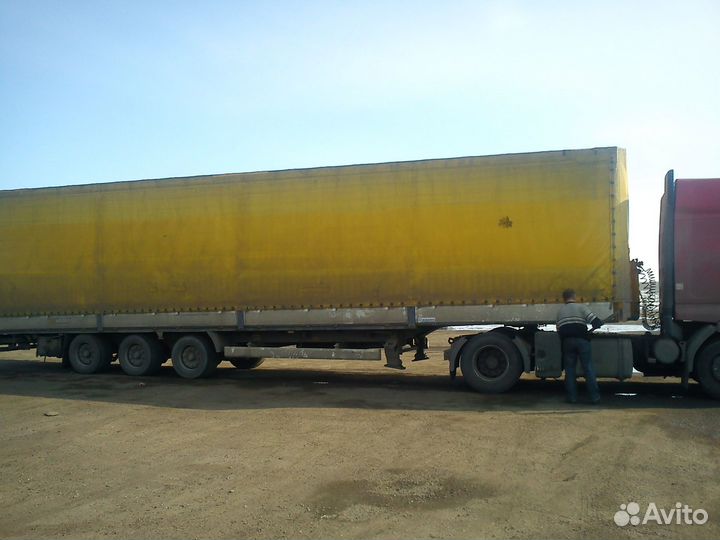 Тент на полуприцеп krone мега
