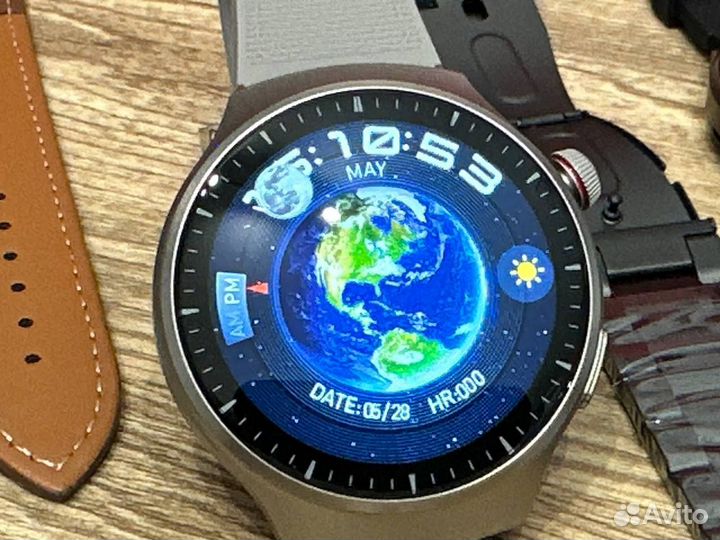 Смарт часы JS Watch 4 amoled (платина и черные)