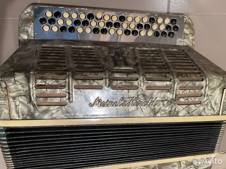 Meinel&Herold баян аккордеон немецкий трофейный