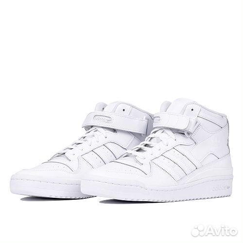 Оригинал Кожаные Кроссовки Adidas Forum Mid FY7939