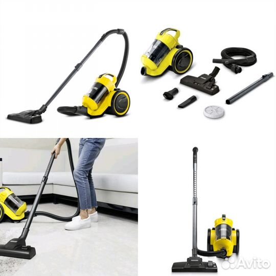 Пылесос с контейнером для пыли Karcher VC 3 Floor