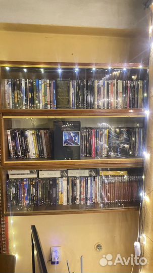 Прекрасная коллекция dvd дисков