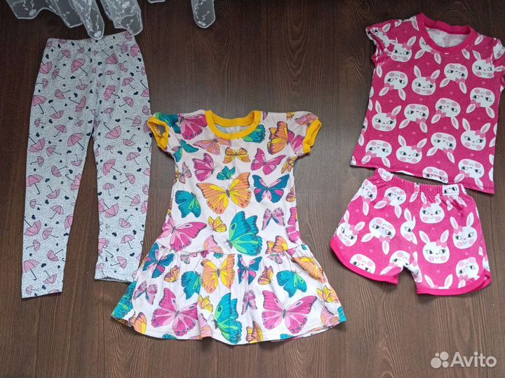 Детская одежда для девочек пакетом