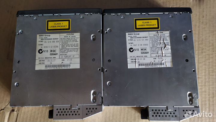 CD чейнджер BMW на 6 дисков