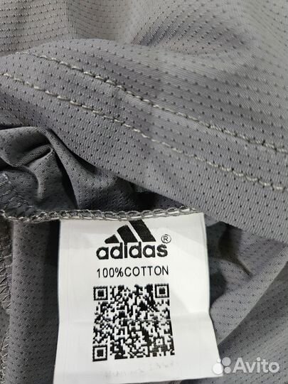 Футболка adidas мужская climate cool(серый,черный)