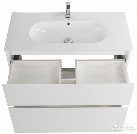 Мебель для ванной BelBagno Kraft-1000-PIA-LOV-1000 Bianco Opaco