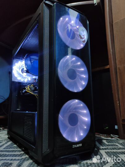 Игровой пк Ryzen5 2600/16g/rx570/nvme256/hdd500