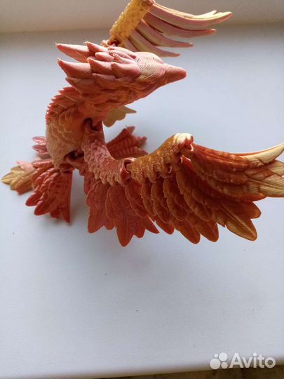 Феникс - игрушка напечатанный на 3д принтере