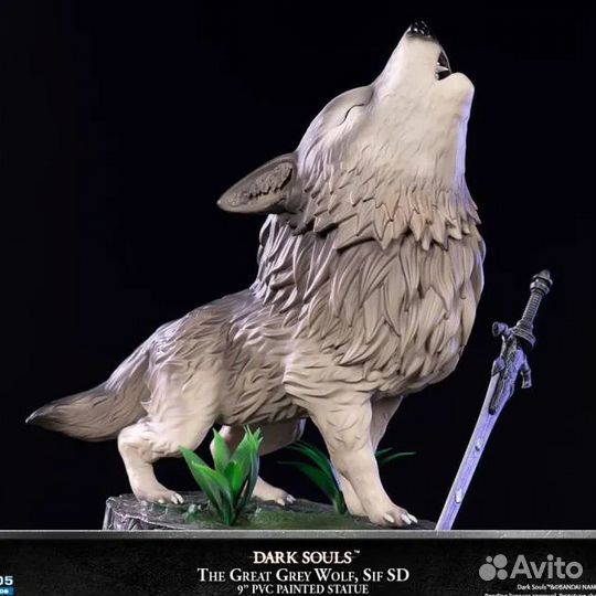 Статуя Dark Souls The Great Grey Wolf Sif SD