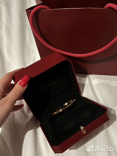 Браслет cartier золото