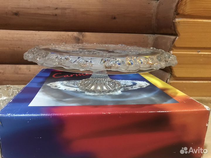 Конфетницы и тортница новое Walther-Glas