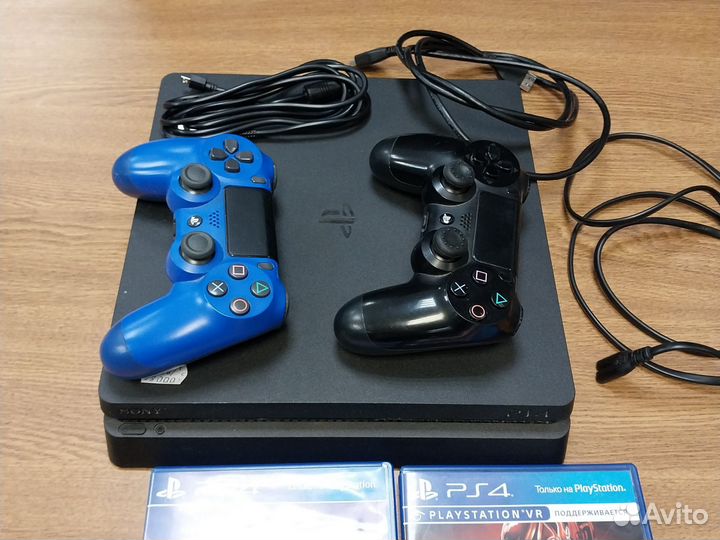 Sony PS4/1TB/2 джоя,2игры/магазин Арбат