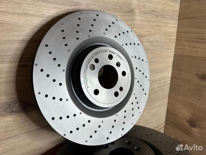 Передний тормозной диск Brembo Mercedes-Benz W166