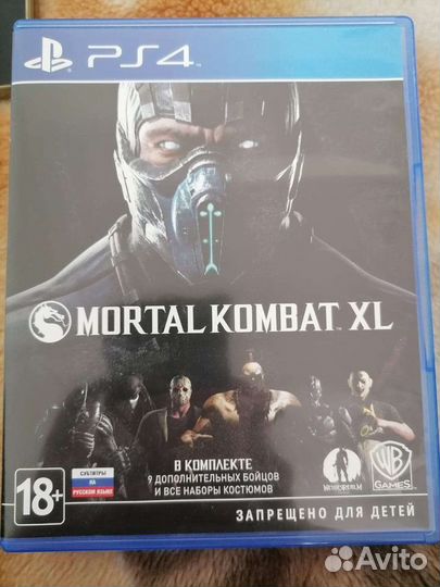 Mortal Kombat XL ps4 продажа или обмен