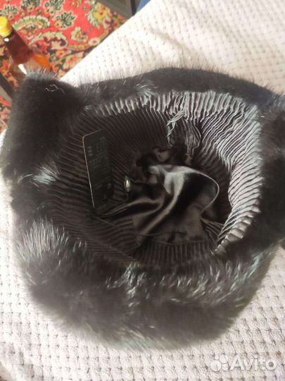 Шапка норковая новая женская