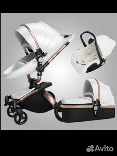 Коляска 3 в 1 с автолюлькой