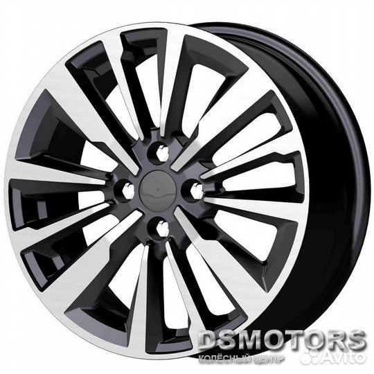 Диски Эрман 6.5/16 4x98 ET35 d58.5 алмаз чёрный