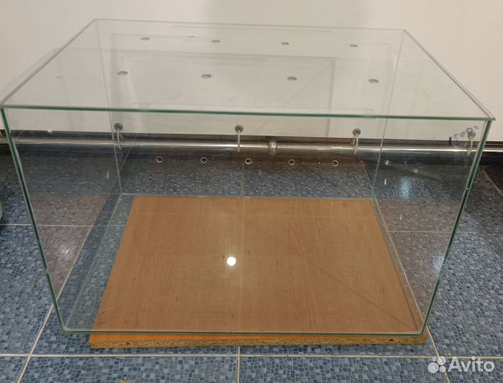 Террариум стеклянный 60*40*30 новый