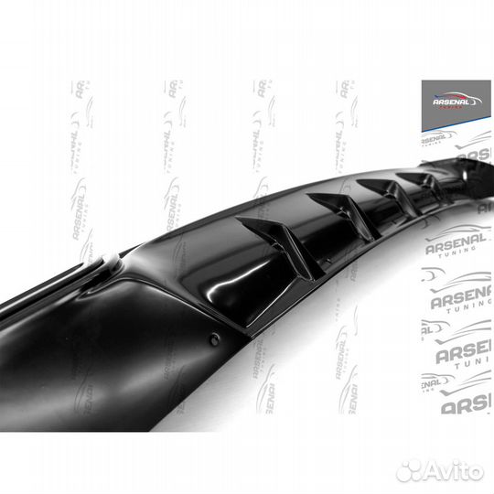 Диффузор (накладка бампера) KIA RIO 3 дорестайлинг