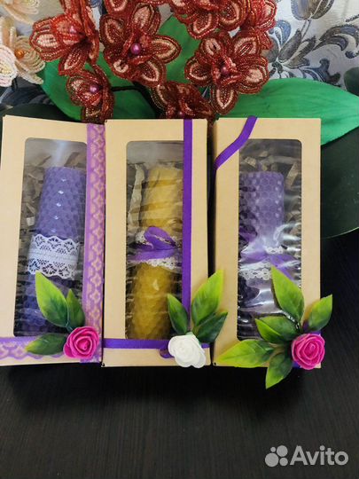 Свечи из вощины