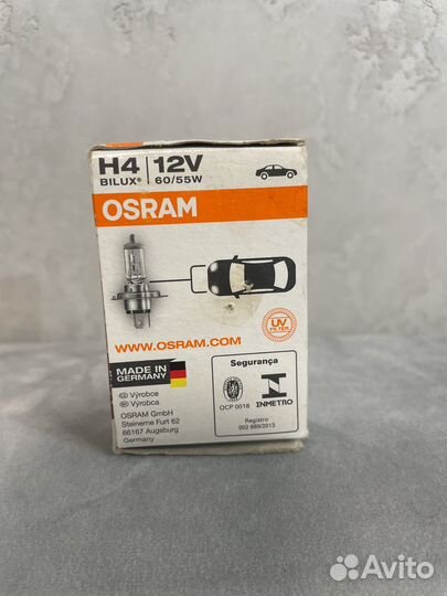 Лампочка Osram H4 12V