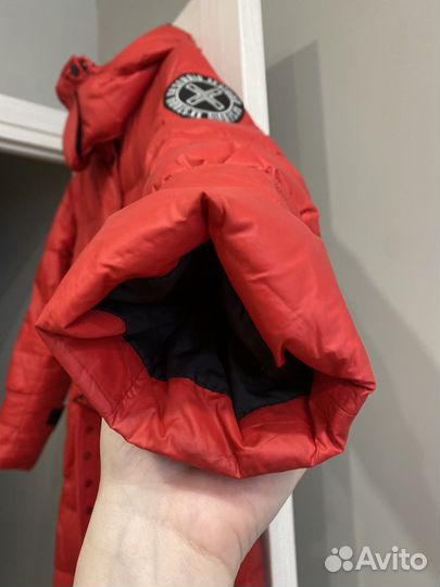 Пуховик женский длинный 44 46