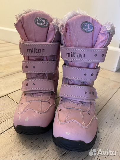 Зимние ботинки для дев