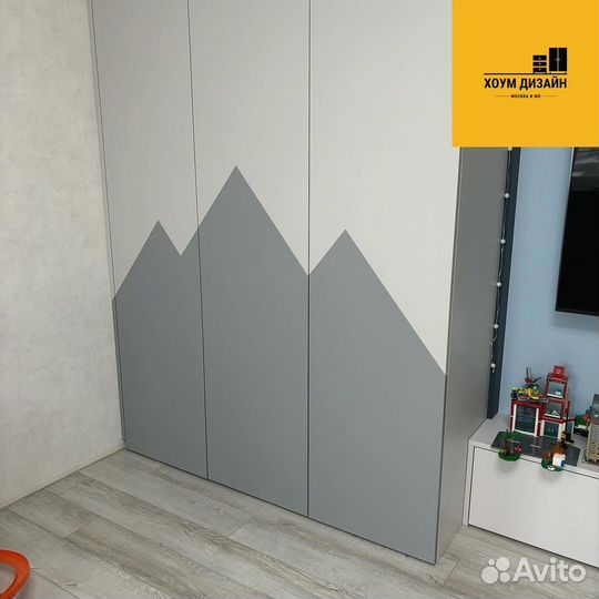 Шкаф распашной в стиле IKEA