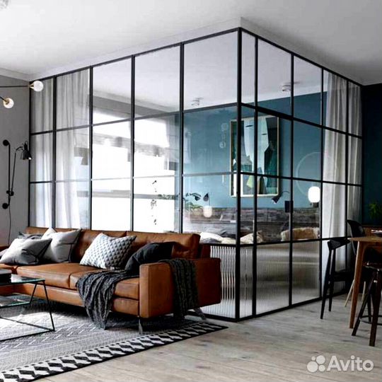 Лофт перегородки