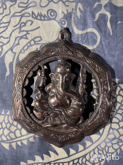 Ганеша бронза 25 см