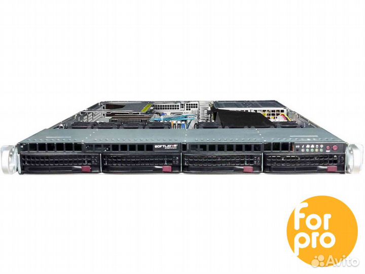 Supermicro 819 4LFF 2xE5-2687Wv3 512GB, 9361