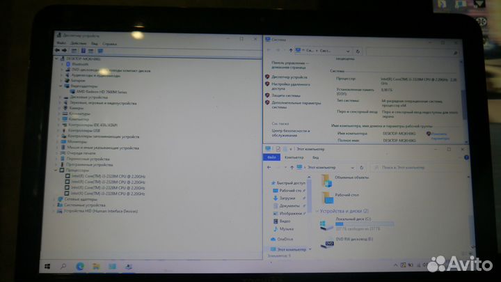 Ноутбук Toshiba satellite L850-DLK