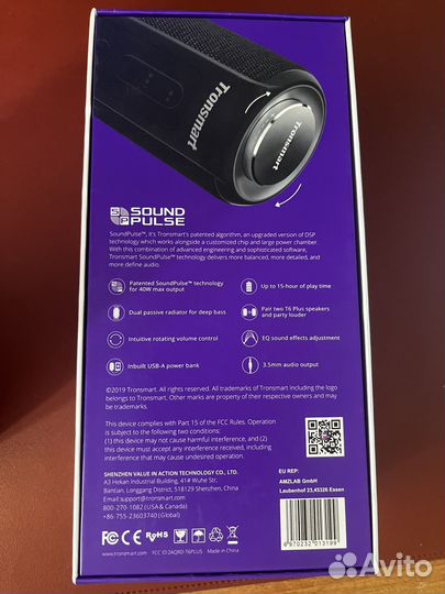 Колонки Tronsmart element t6 plus