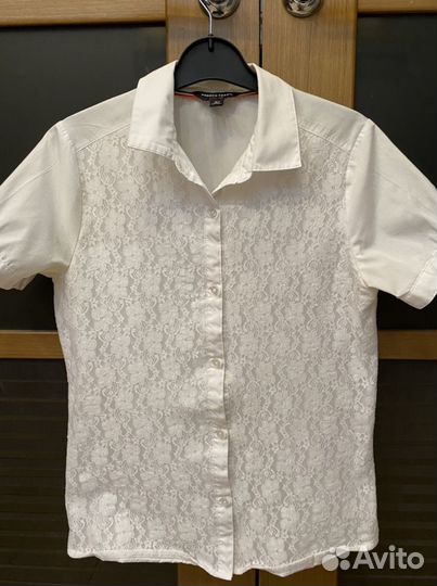 Рубашка белая 164