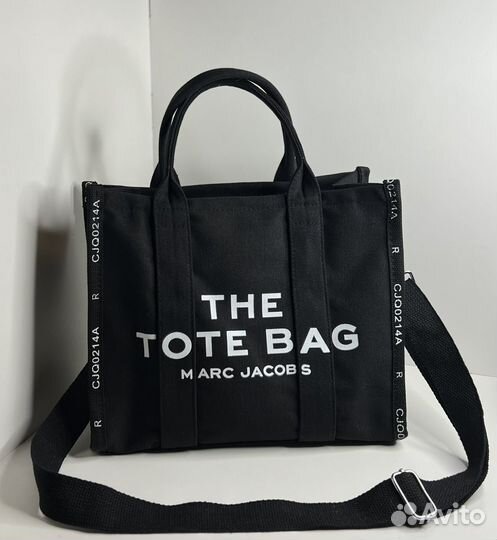 Сумка шопер the tote bag marc jacobs черная