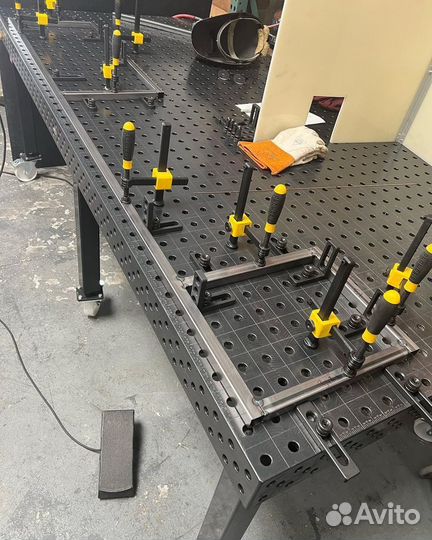 Сварочный 3D стол 3000х1500х150 толщиной 8мм
