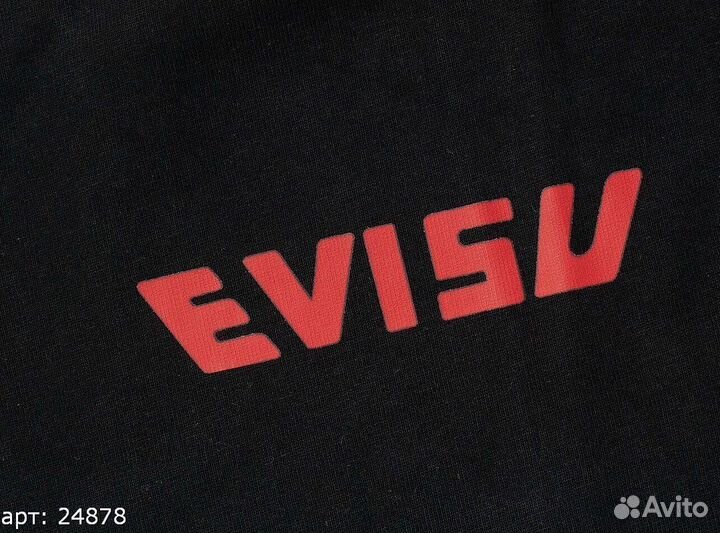 Футболка evisu Чёрная