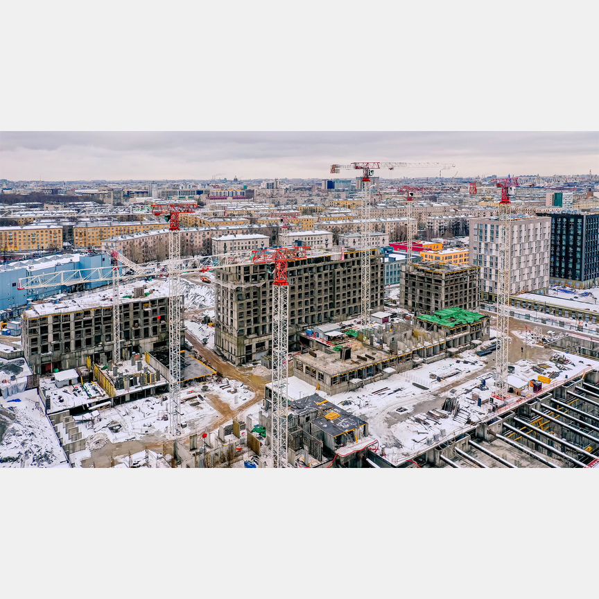 2-к. квартира, 53,2 м², 6/6 эт.