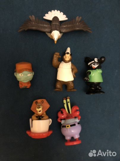 Игрушки киндер лев Мадагаскар