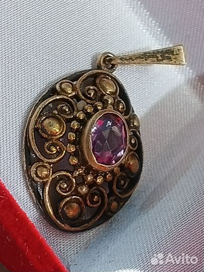 Кулон СССР, серебро, алекс