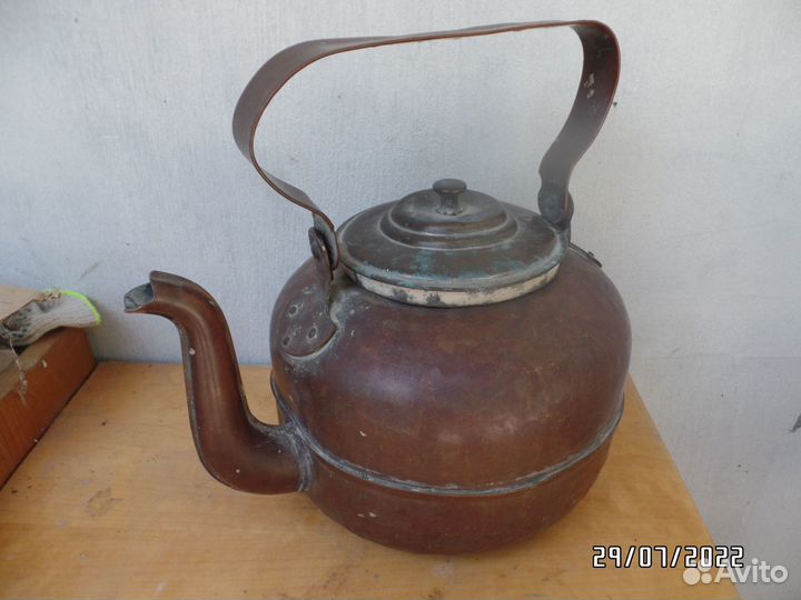 Чайник медный