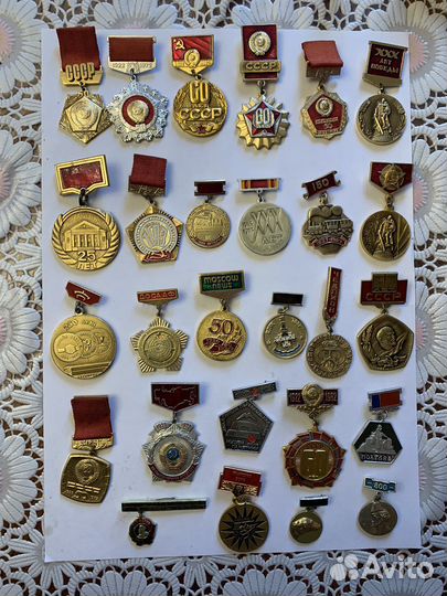 Значки СССР