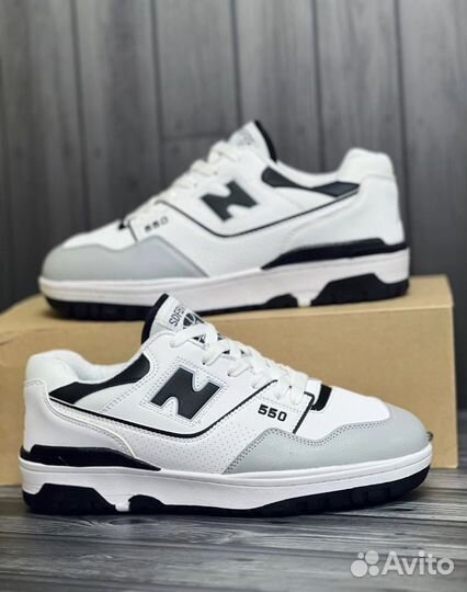 Кроссовки кеды new balance 550 зимние 41/42 42/43