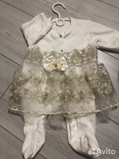 Платье комбинезон 56