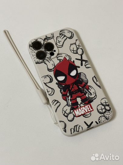 Чехол iPhone 13/14 pro max Marvel Человек-паук