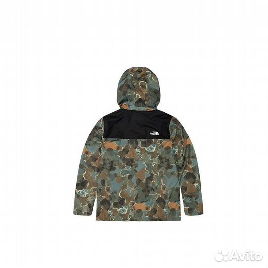 THE north face Windbreaker Jackets Men Green + Gift Bag (M)(51)