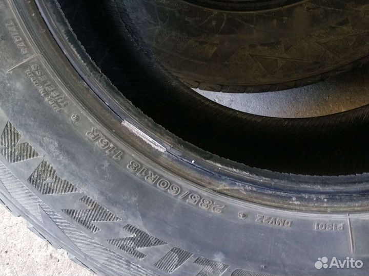 Bridgestone Blizzak LM005 DriveGuard 285/60 R18