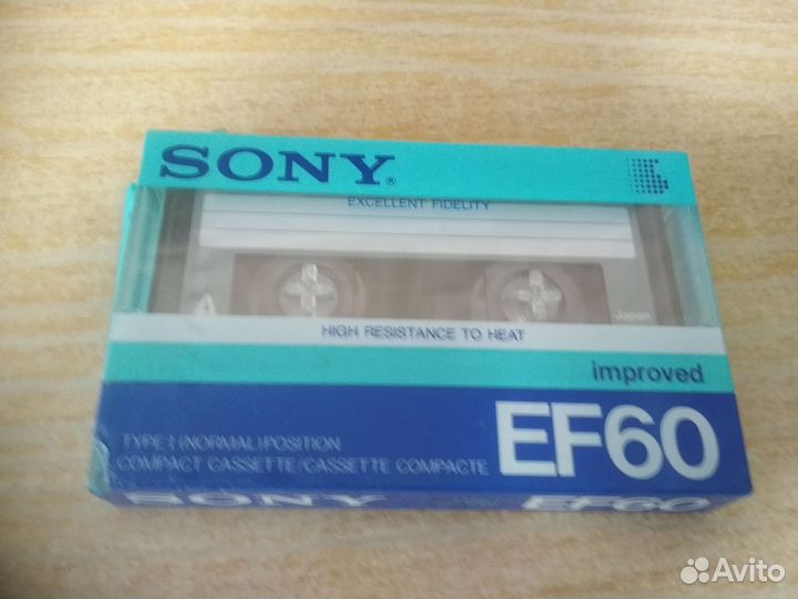 Аудиокассета sony EF60